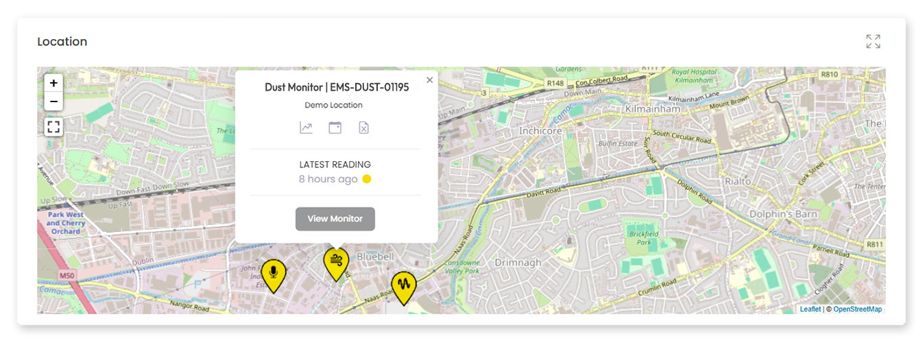 LD Cloud Connect Environmental Monitoring Software
